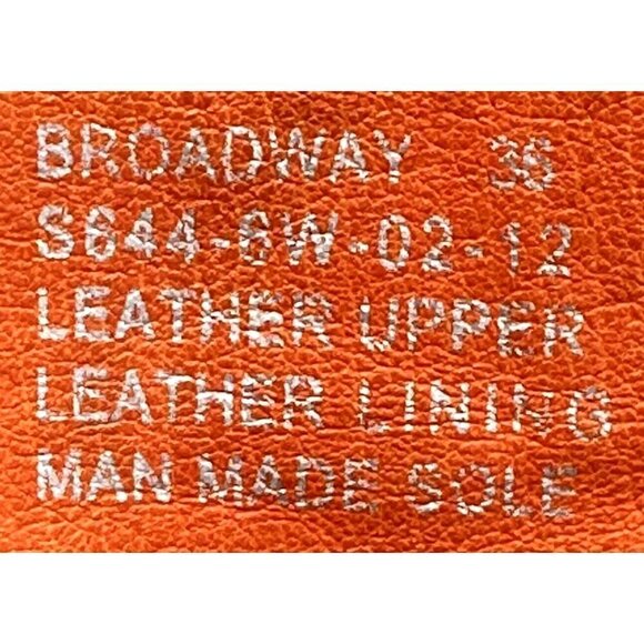 Miz Mooz Boots Womens Broadway Wedge Heel Buckle Granny Witchy Red Size 36 US 6 - Picture 12 of 12